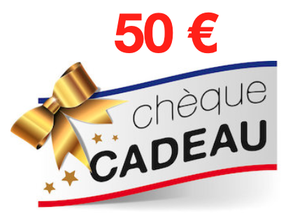 Chèque cadeau (valeur 50€)